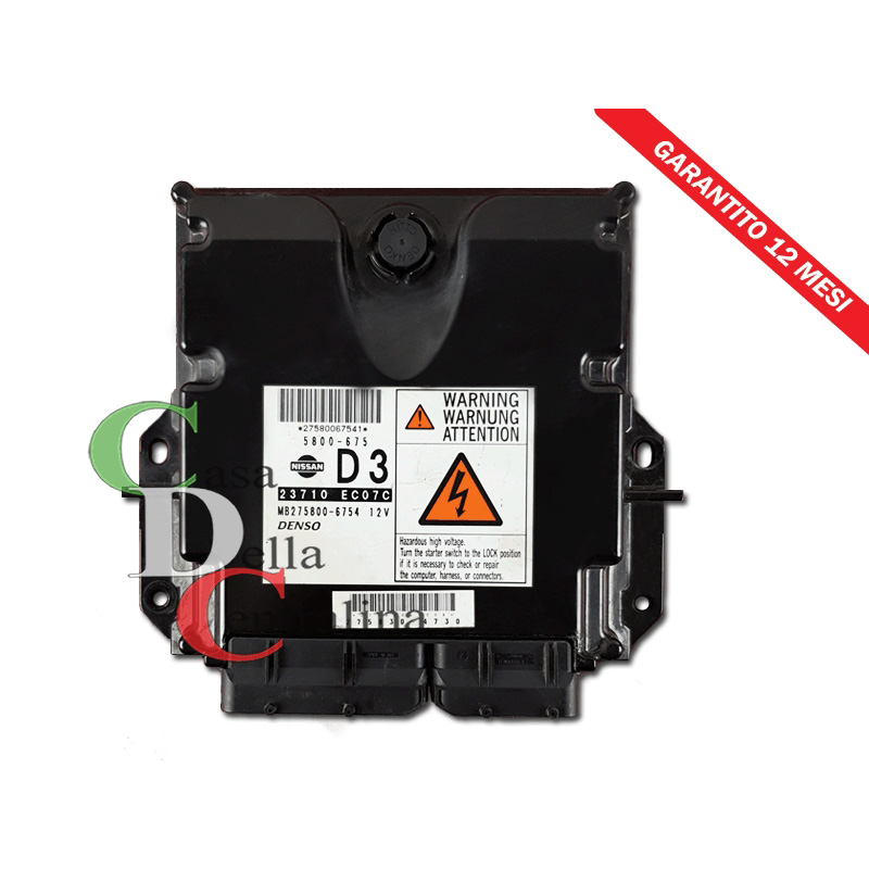 23710 EC07C D3 CENTRALINA MOTORE NISSAN NAVARA - Clicca l'immagine per chiudere